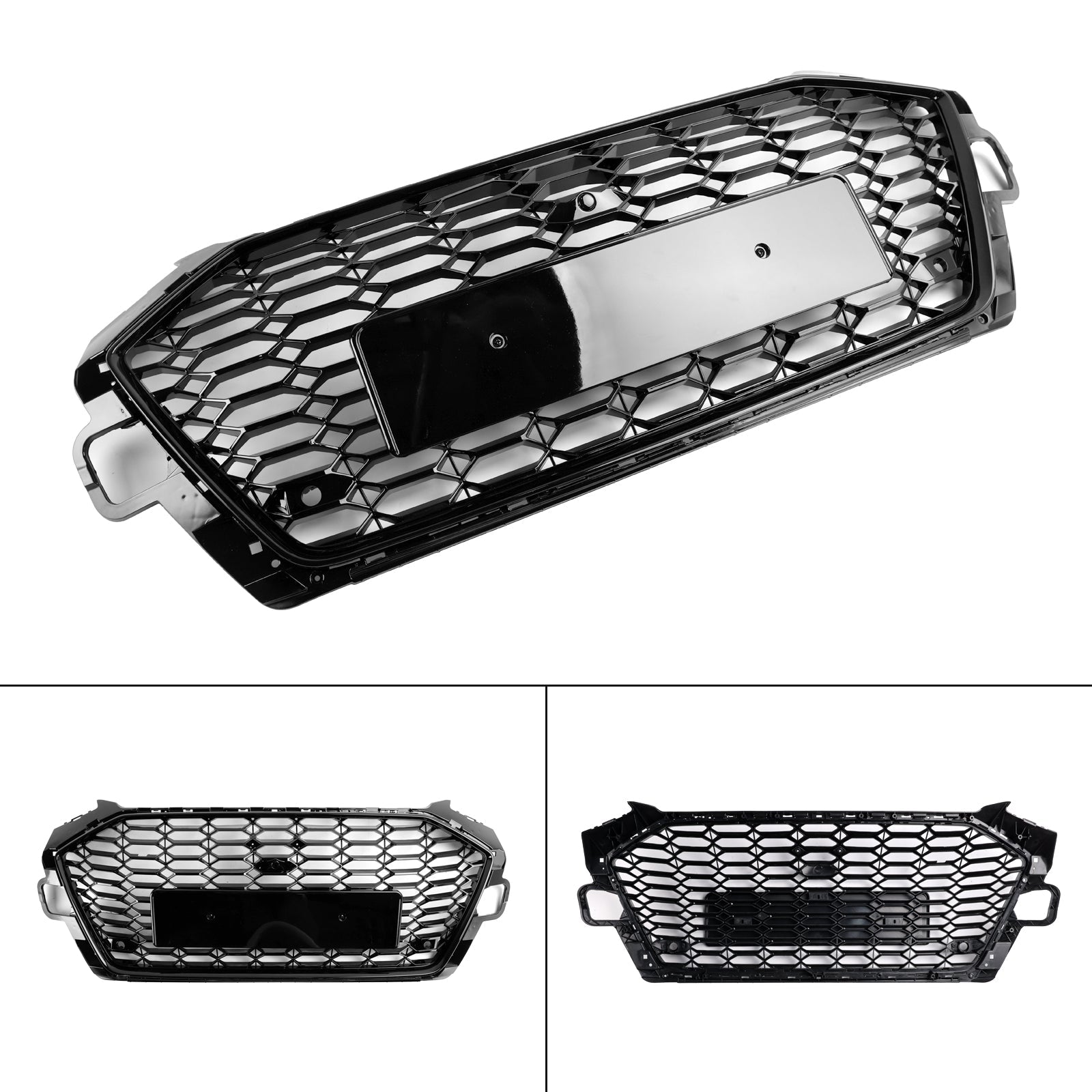2020 2021 2022 Audi A4 B9.5 A4 S-Line S4 RS4 Style Front Bumper Grill Grille 8W0853651D