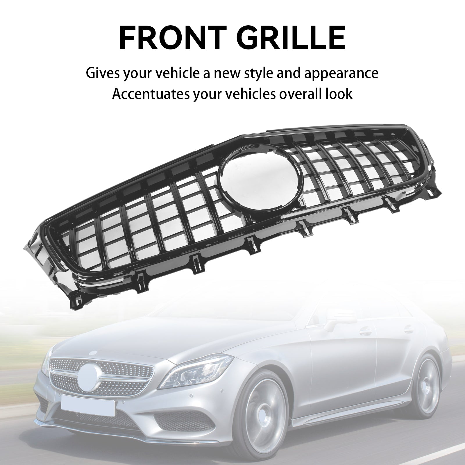 2011 2012 2013 2014 Mercedes-Benz W218 C218 X218 CLS ClS350/500/550 Front Grill Grille GT