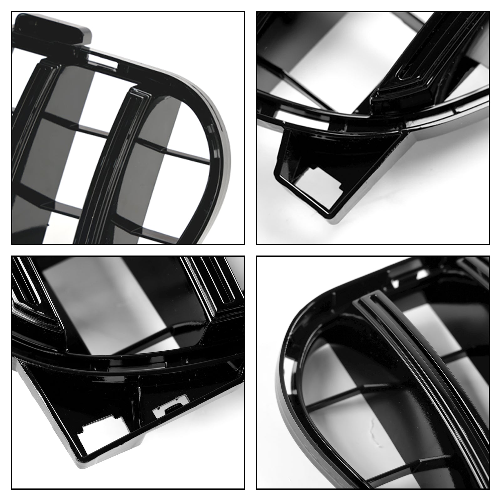 2017 2018 2019 Mercedes Benz GLA W156 X156 Front Grill Grille Facelift Black