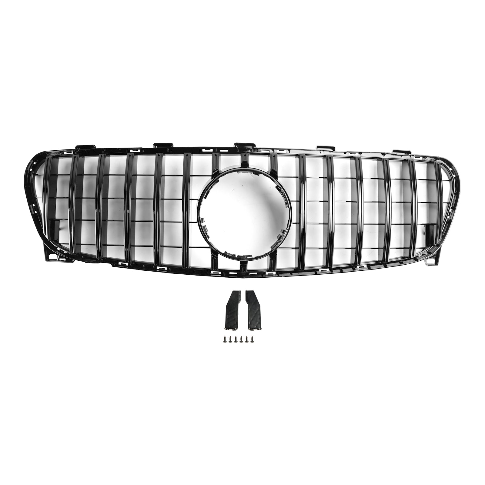 2017 2018 2019 Mercedes Benz GLA W156 X156 Front Grill Grille Facelift Black