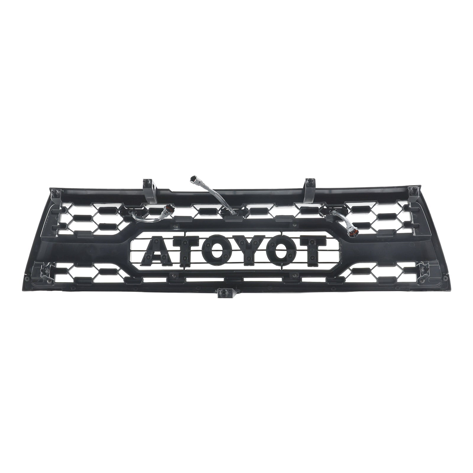 1996-2000 Toyota 4Runner With Led Matte Black Front Bumper Grill Grille