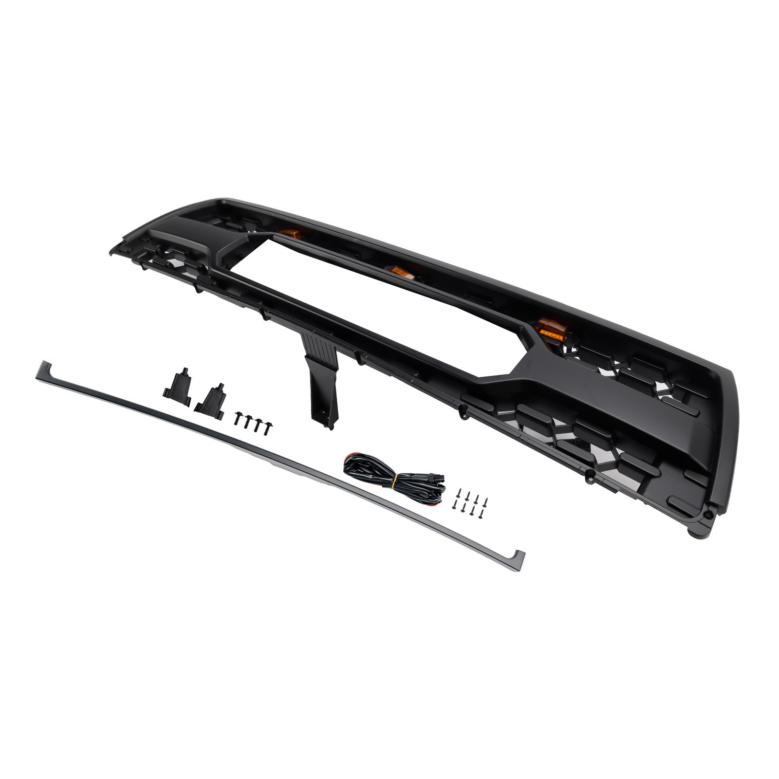1996-2000 Toyota 4Runner With Led Matte Black Front Bumper Grill Grille