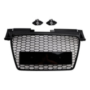 Audi TT TTS 2006-2014 RS Style Front Honeycomb Grille Grill Gloss Black Generic