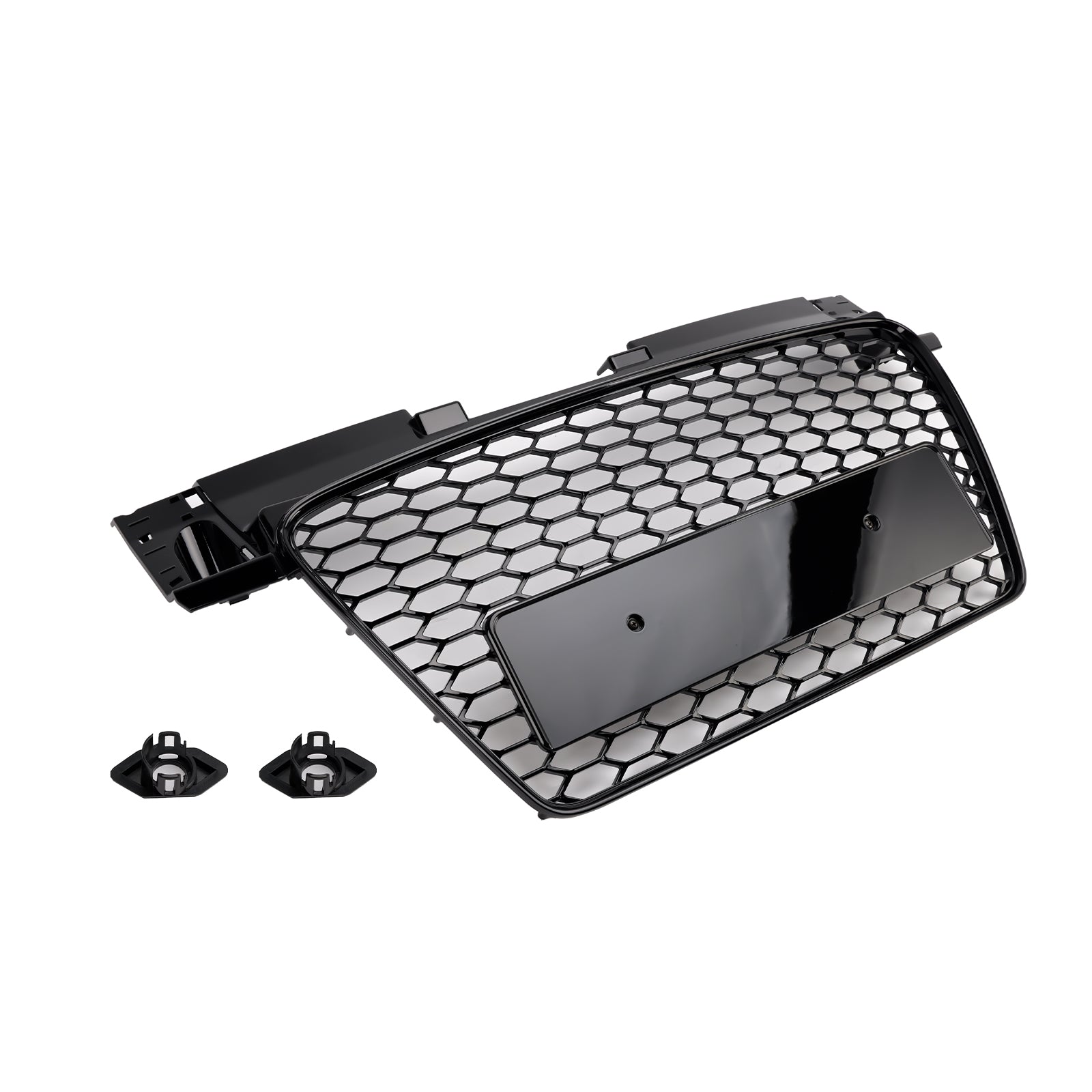 Audi TT TTS 2006-2014 RS Style Front Honeycomb Grille Grill Gloss Black Generic