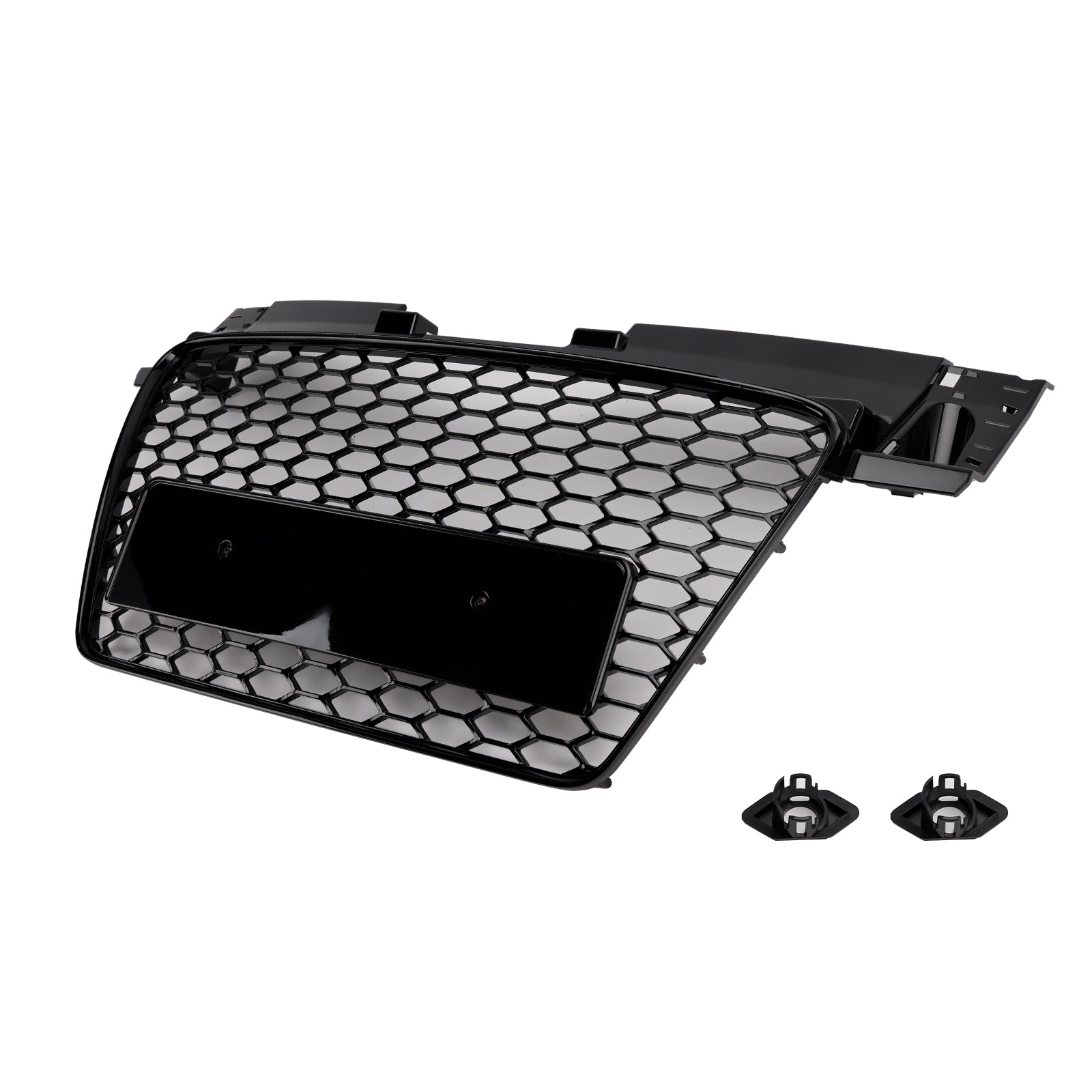 2006-2014 Audi TT TTS RS Style Front Honeycomb Grill Grille Gloss Black