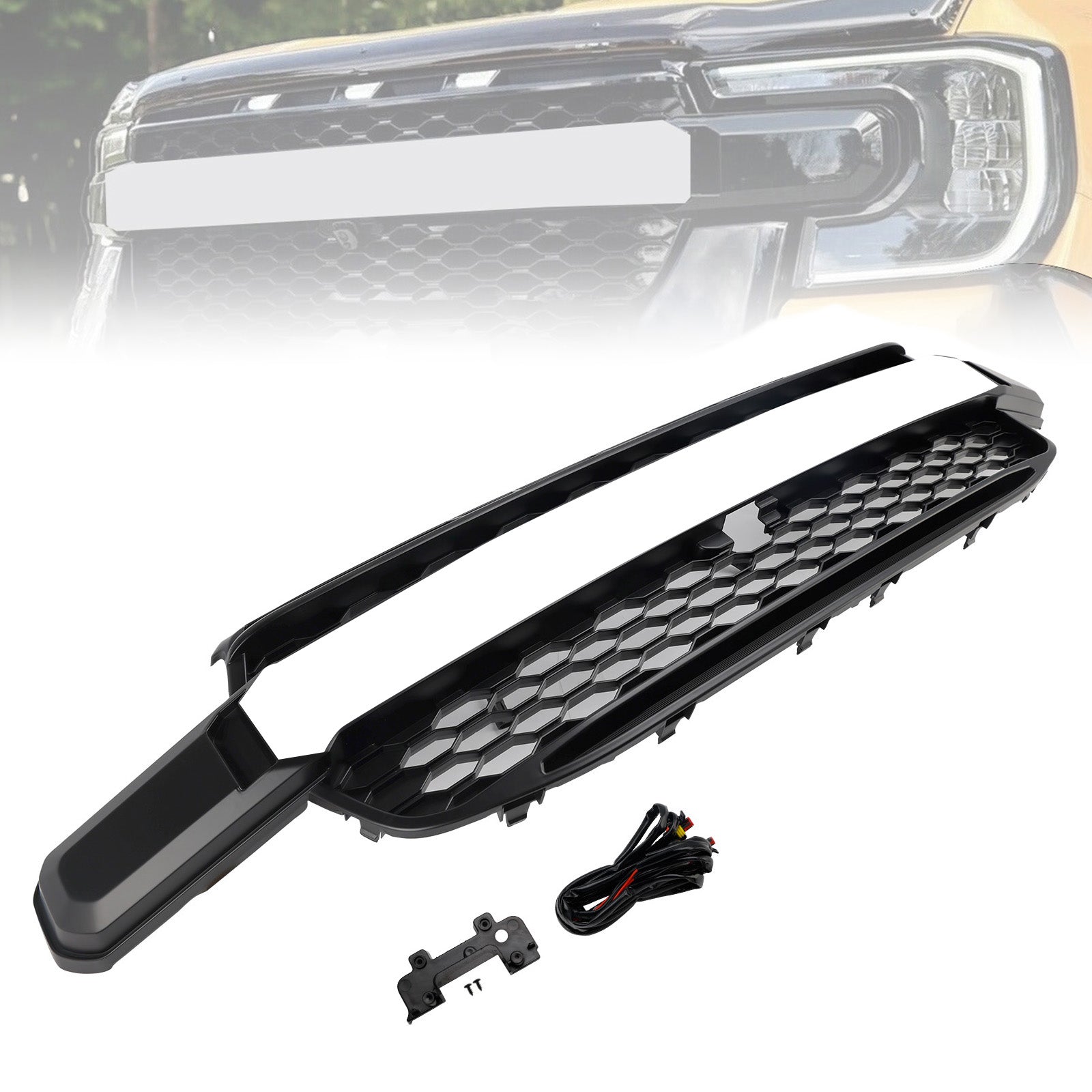 2023-2025 Ford Ranger Everest Next Gen Wildtrak Front Bumper Grill Grille