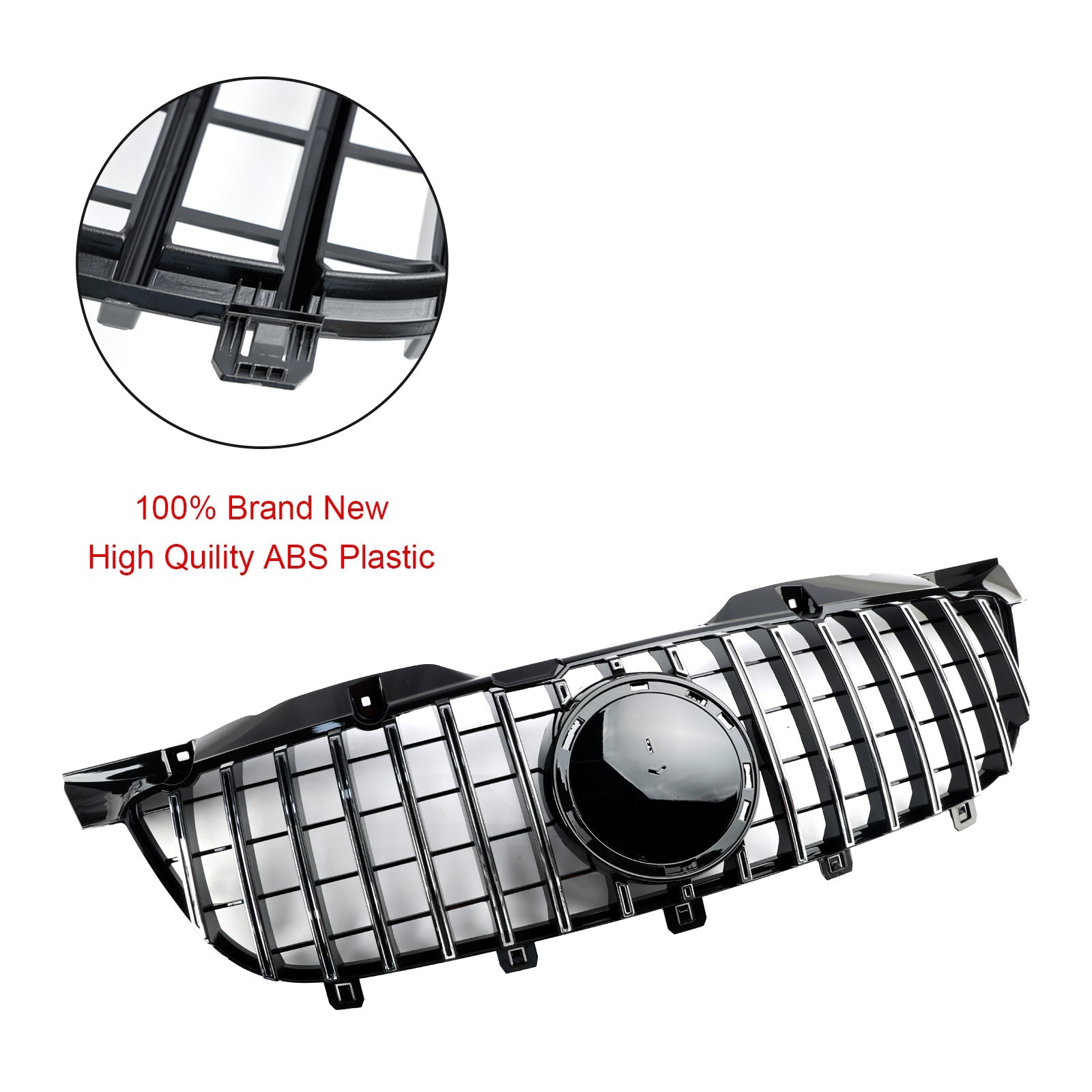2006-2013 Mercedes Benz Sprinter W906 Front Bumper Grill Grille Chrome