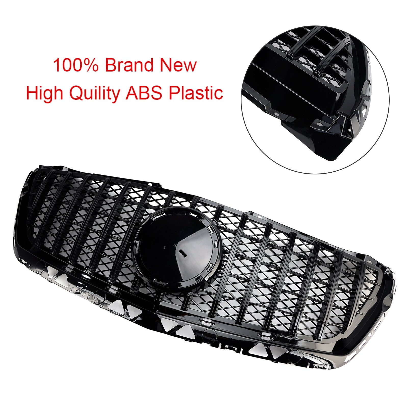 2014-2018 Mercedes Benz Sprinter W906 Front Bumper Grille Grill Black