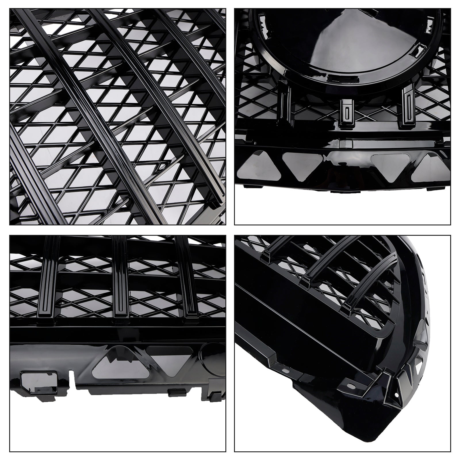 2014-2018 Mercedes Benz Sprinter W906 Front Bumper Grille Grill Black