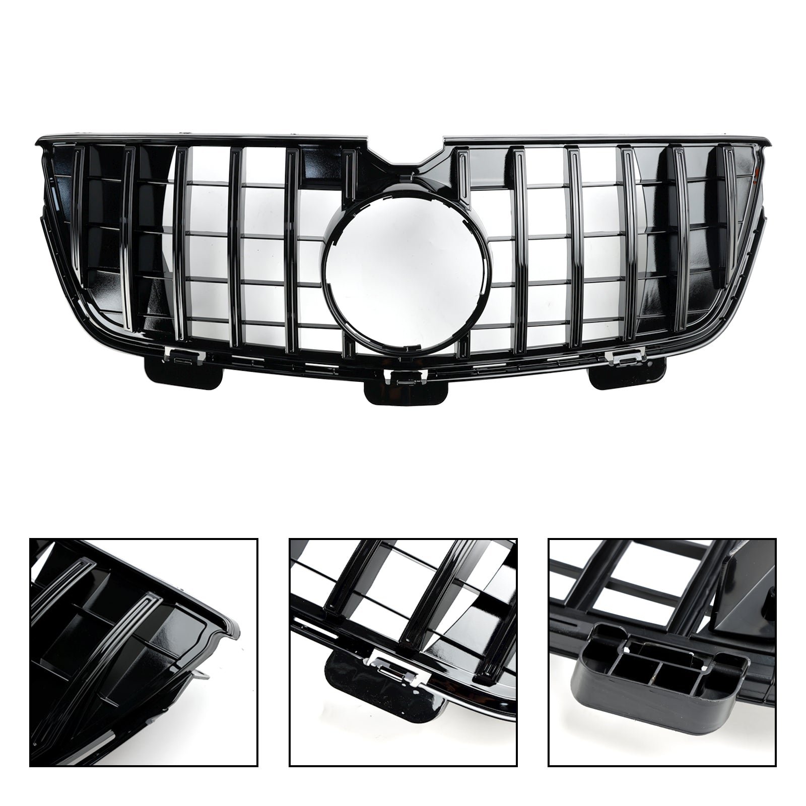 2010-2012 Mercedes-Benz GL X164 GL450 GL500 Front Bumper Grill Grille Chrome