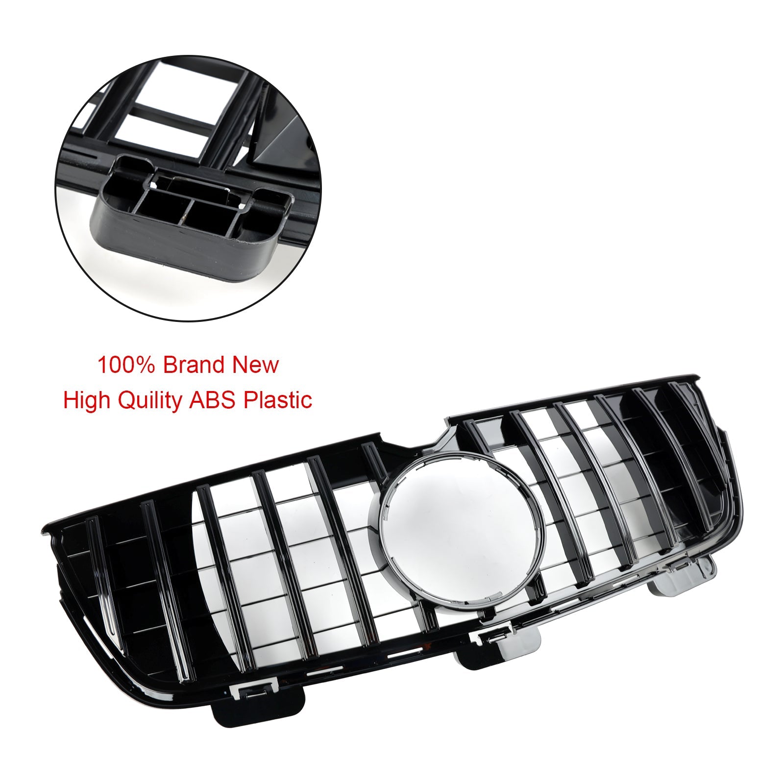 2010-2012 Mercedes-Benz GL X164 GL450 GL500 Front Bumper Grill Grille Chrome