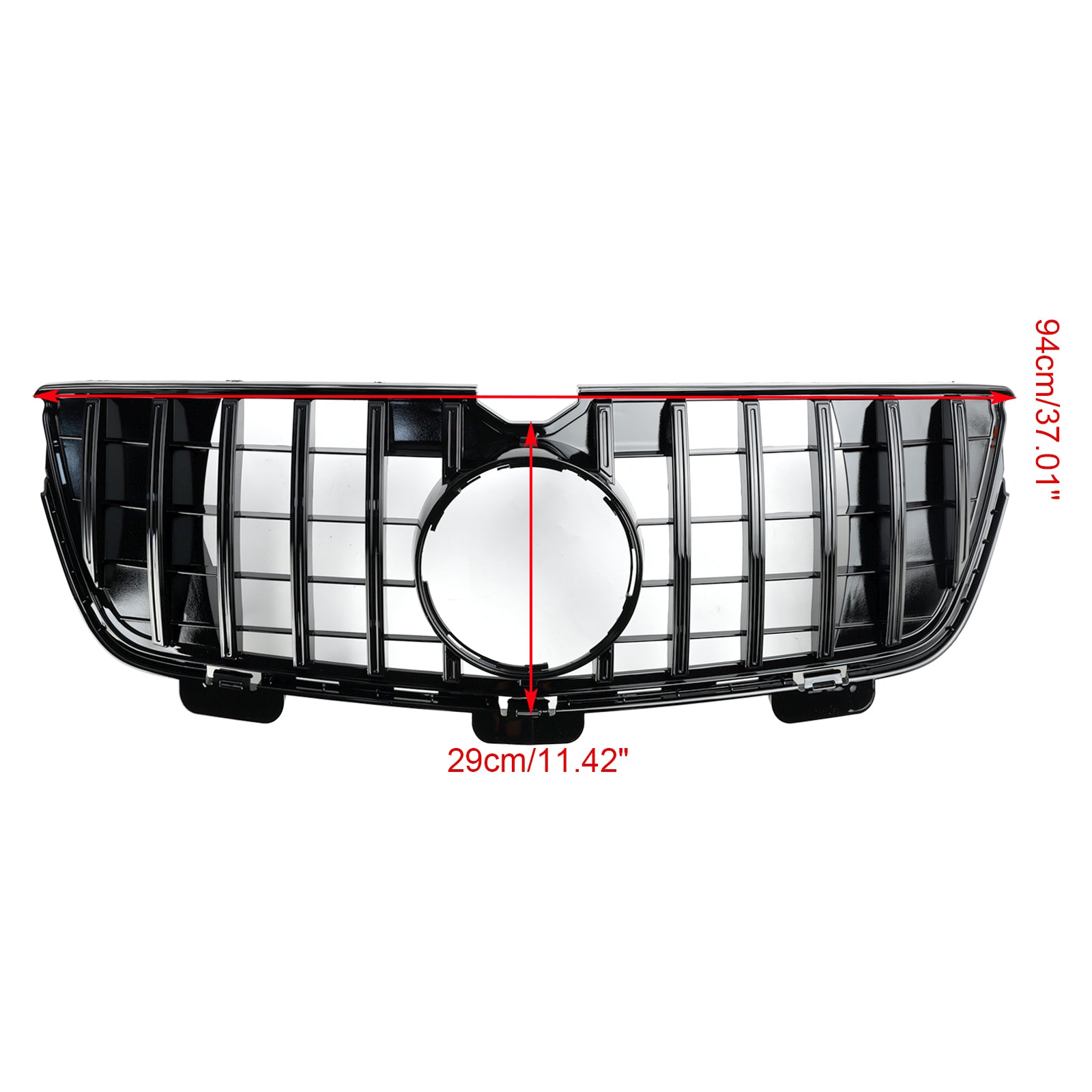 2010-2012 Mercedes-Benz GL X164 GL450 GL500 Front Bumper Grill Grille Chrome