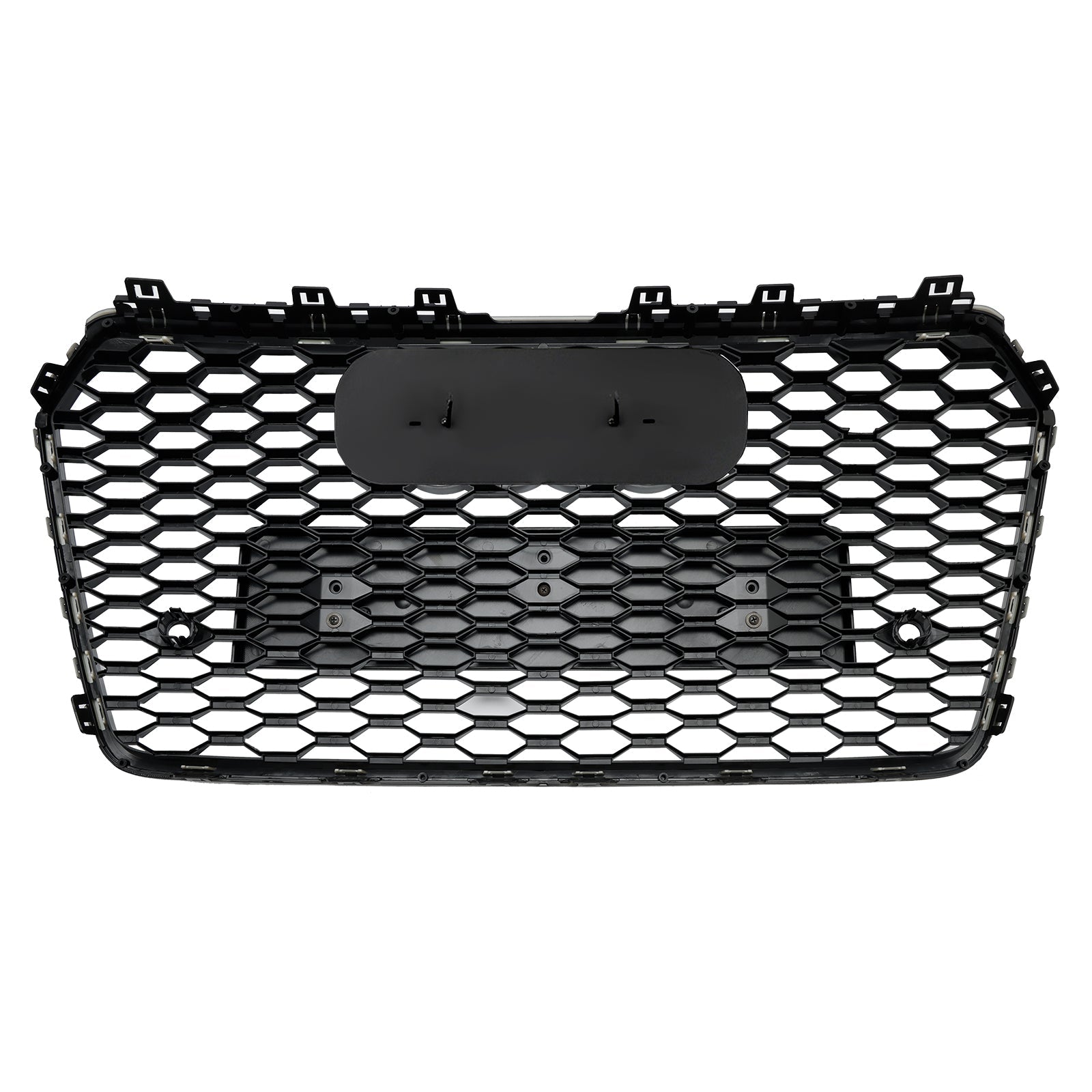 2016-2018 Audi A7 C7 S7 RS7 Style Honeycomb Front Bumper Grille Grill Black