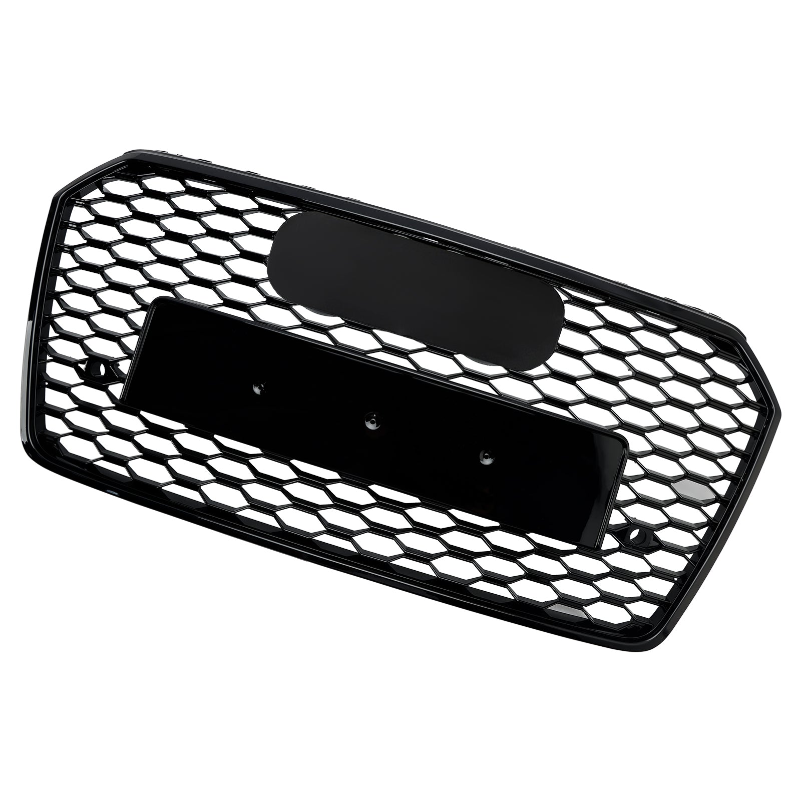 2016-2018 Audi A7 C7 S7 RS7 Style Honeycomb Front Bumper Grille Grill Black