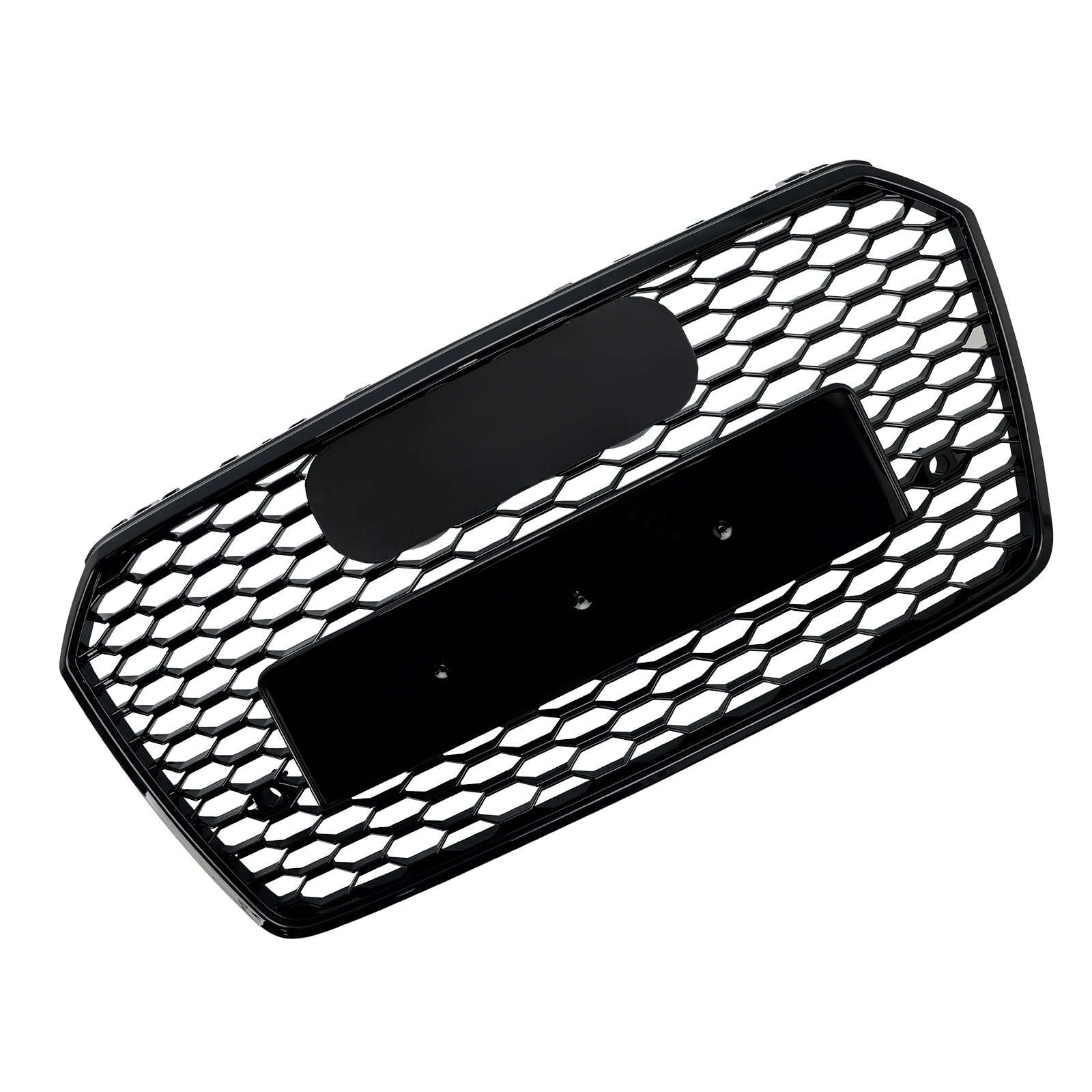 2016-2018 Audi A7 C7 S7 RS7 Style Honeycomb Front Bumper Grille Grill Black