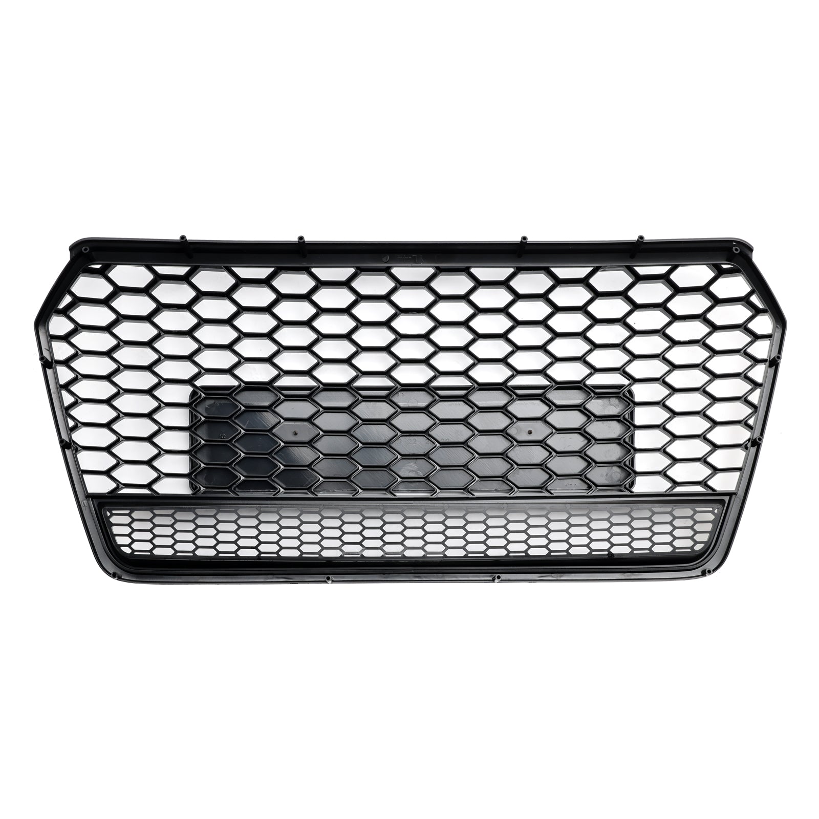 2016 2017 2018 Audi A7 C7 S7 RS7 Style Honeycomb Front Bumper Grill Grille Black