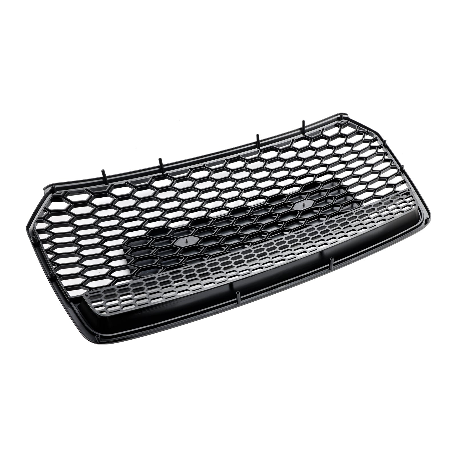 2016 2017 2018 Audi A7 C7 S7 RS7 Style Honeycomb Front Bumper Grill Grille Black