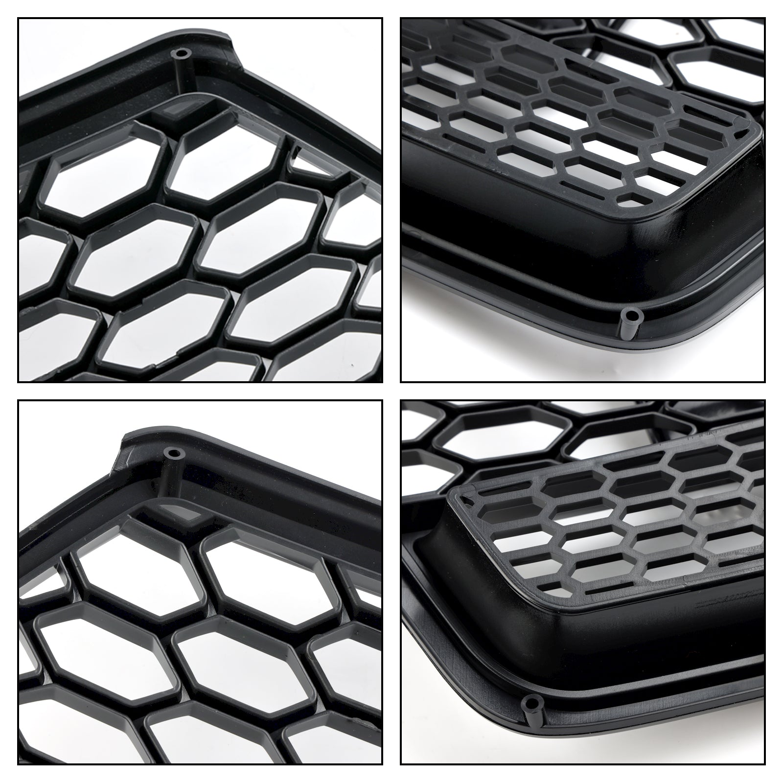 Audi A7 C7 S7 2016-2018 RS7 Style Honeycomb Front Bumper Grill Grille Black