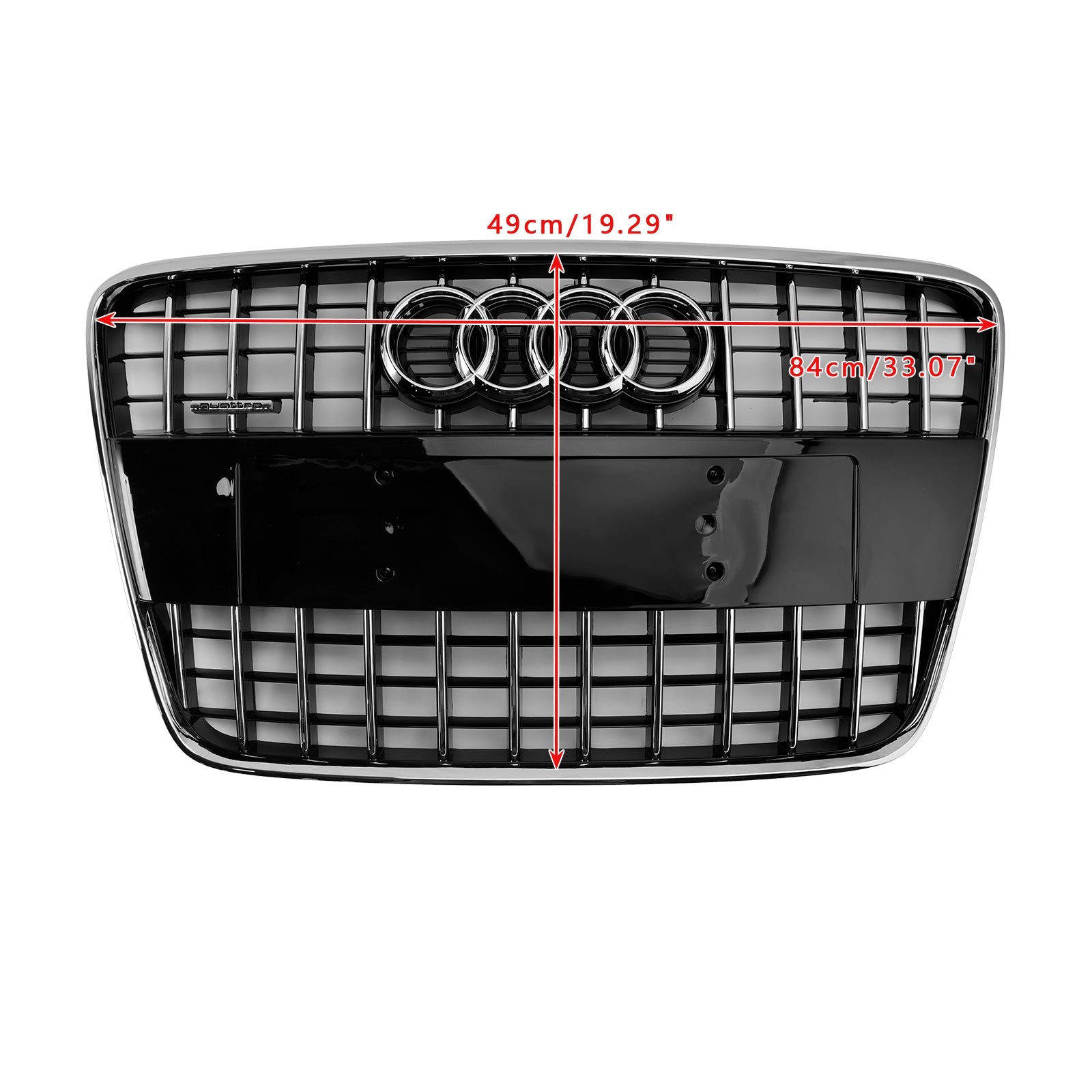 2005-2015 Audi Q7 SQ7 Sport Style Front Bumper Radiator Grille Grill
