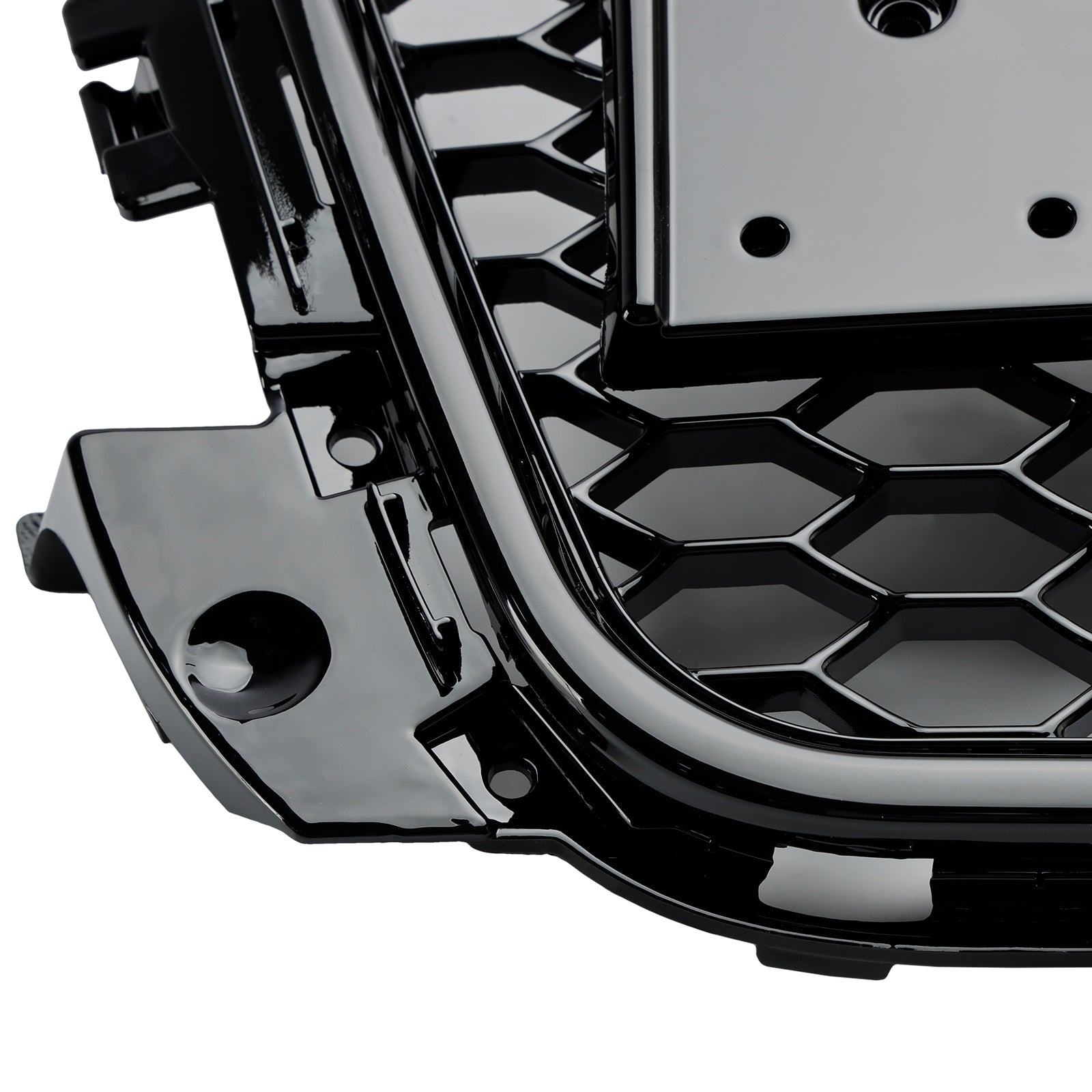 RS3 Style 2008 2009 2010 2011 2012 2013 Audi A3 8P Honeycomb Front Bumper Grille Grill