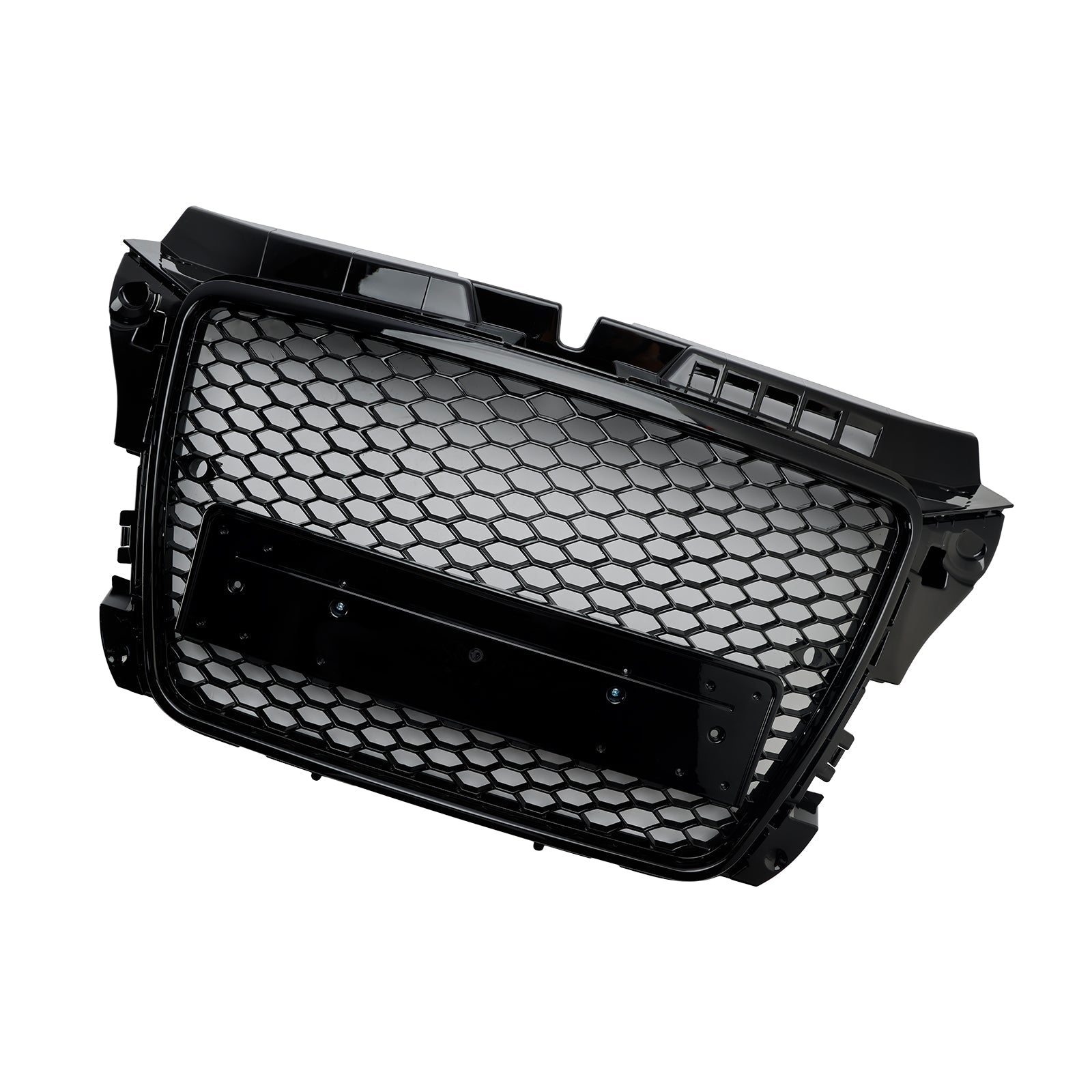 2008 2009 2010 2011 2012 2013 Audi A3 8P RS3 Style Honeycomb Front Bumper Grille Grill