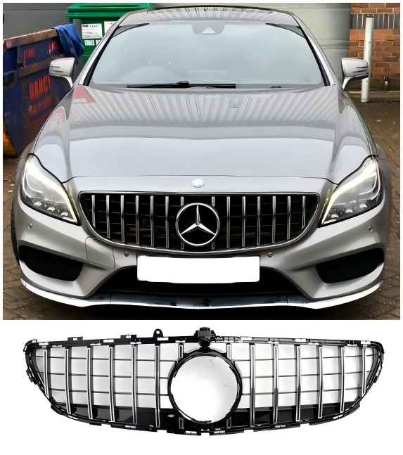 2015 2016 2017 2018 Mercedes Benz CLS-Class W218 CLS350 Front Bumper Grille Grill A2186200291