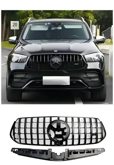 2024 Mercedes Benz W167 GLE350 GLE450 AMG-Line Front Bumper Grill Grille