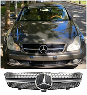 2008-2010 Mercedes-Benz CLS-Class W219 C219 CLS500 Diamond Front Radiator Grille Grill