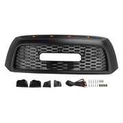 2006-2009 Toyota Tundra TRD PRO Honeycomb Front Bumper Grill Grille Black