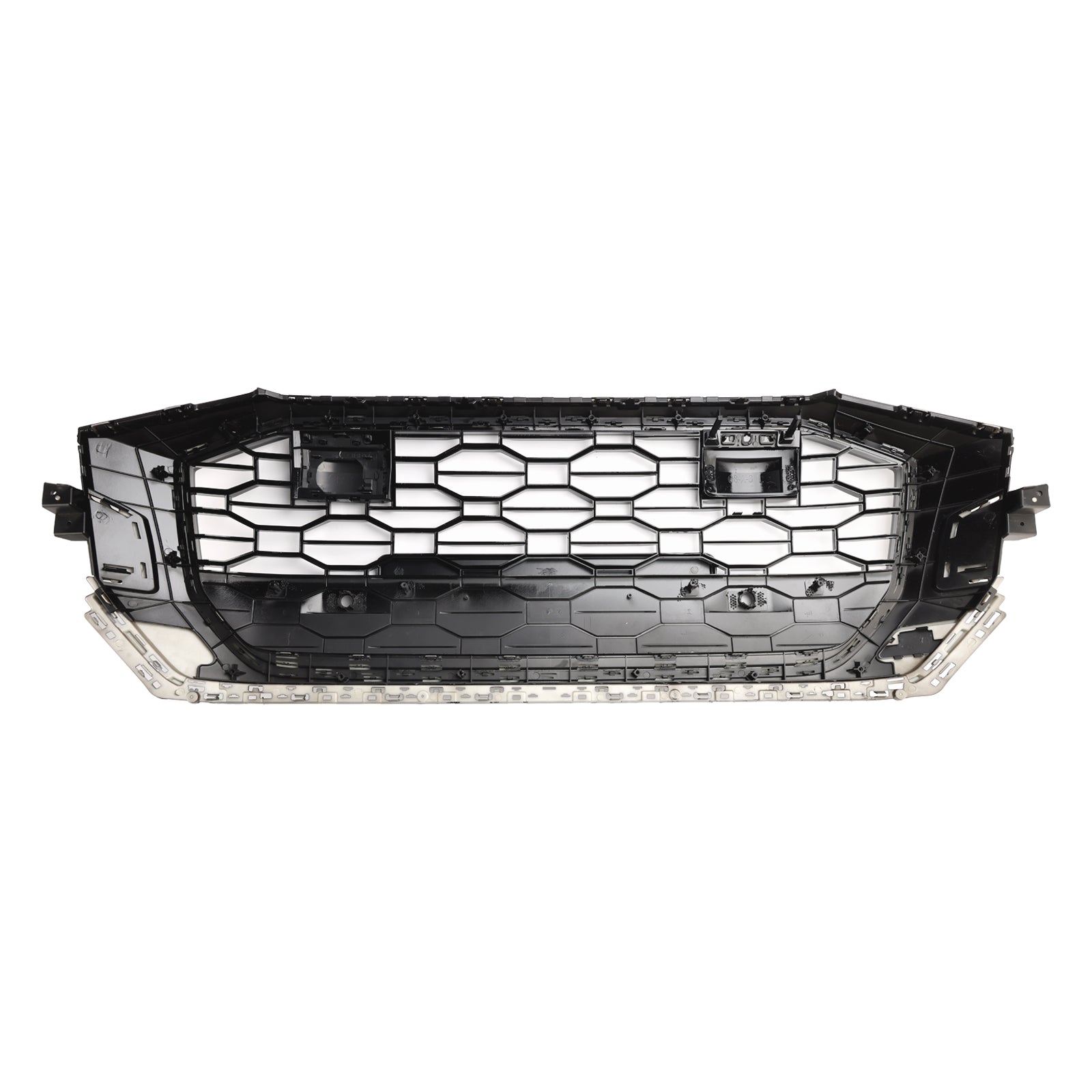 2019-2023 Audi Q8/SQ8 RSQ8 Style Gloss Black Front Honeycomb Mesh Grille