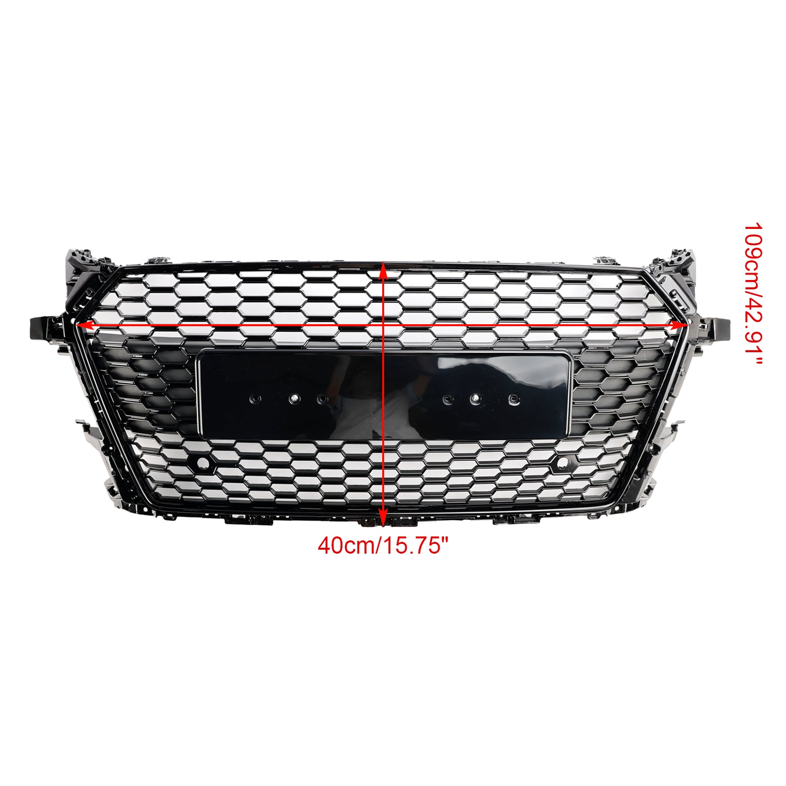 2014 2015 2016 2017 2018 2019 2020 2021 2022 2023 Audi TT MK3 FV 8S RS Style Front Honeycomb Grille Grill