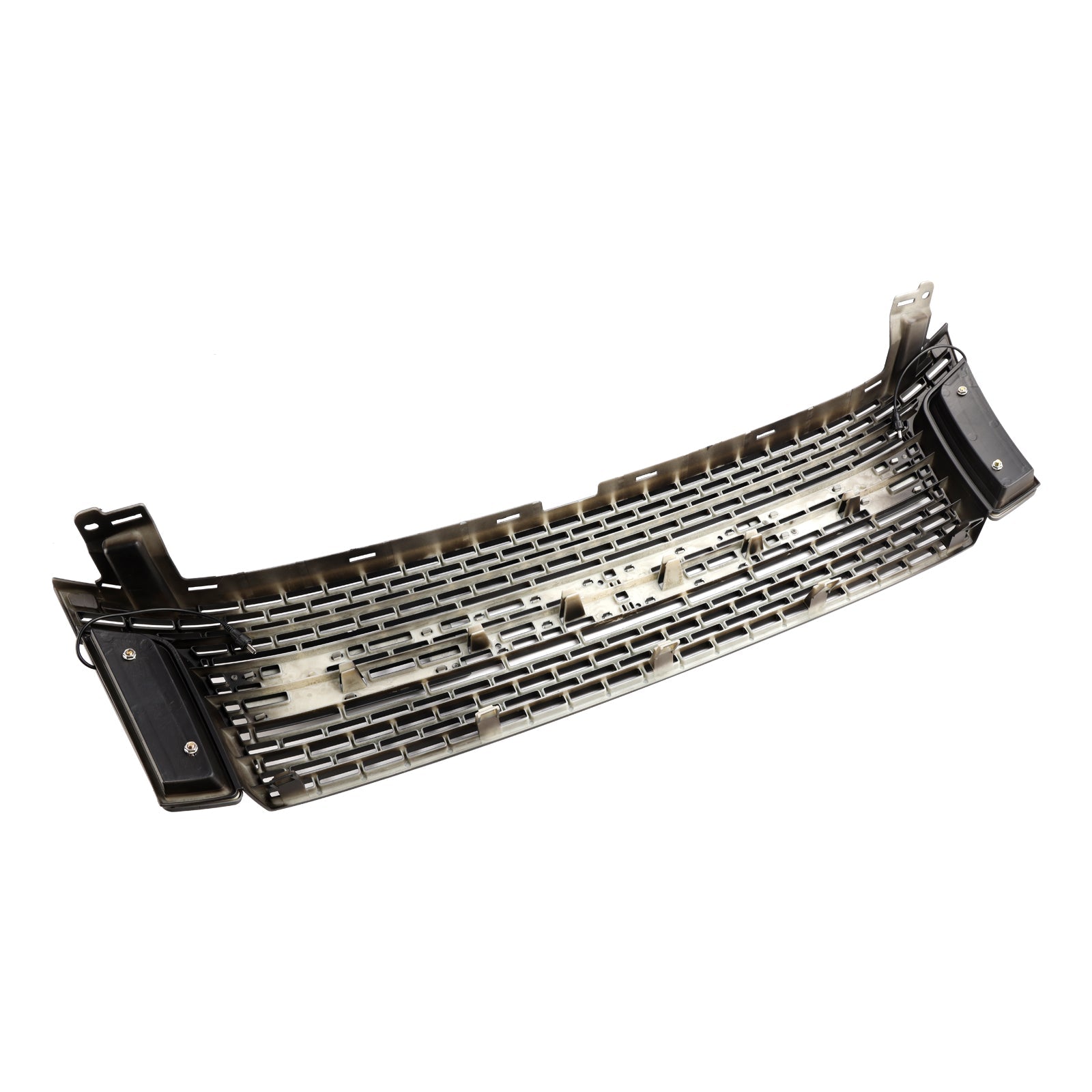 2012-2014 Ford Ranger T6 w/ LED Light Matt Black Front Bumper Grill Grille