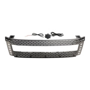 2012-2014 Ford Ranger T6 w/ LED Light Matt Black Front Bumper Grill Grille