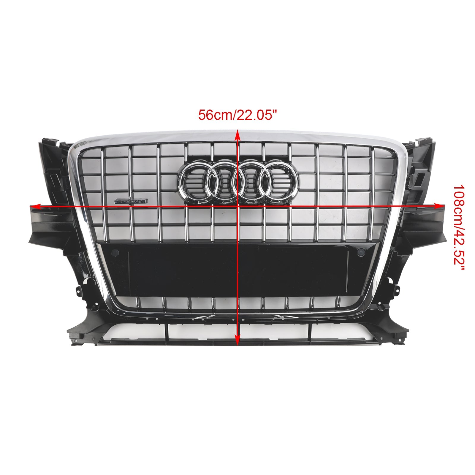 Audi Q5 SQ5 2009-2012 Front Bumper Grill Grille 8R0853651PT94 Chrome