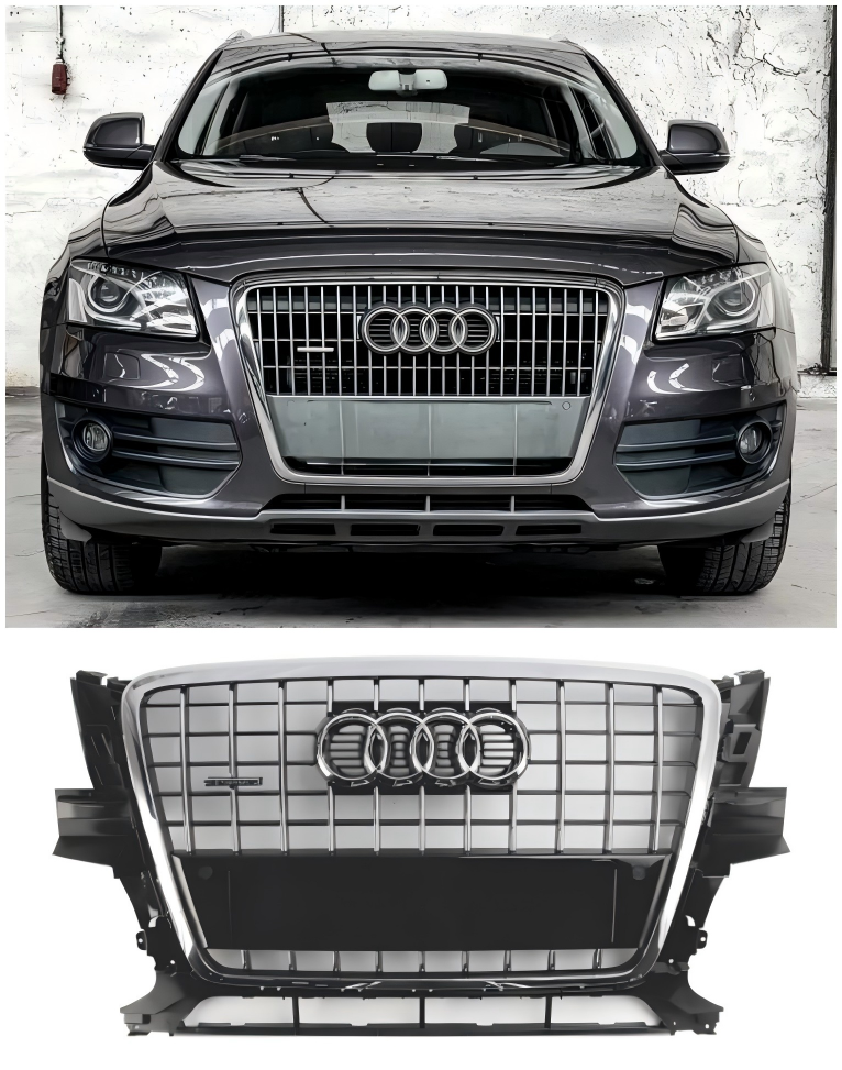 Audi Q5 SQ5 2009-2012 Front Bumper Grill Grille 8R0853651PT94 Chrome