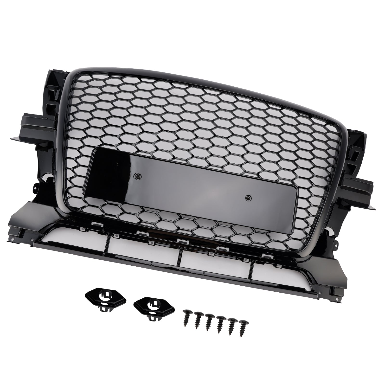 2009-2012 Audi Q5 Gloss Black Front Bumper Grill Grille 8R0853651B