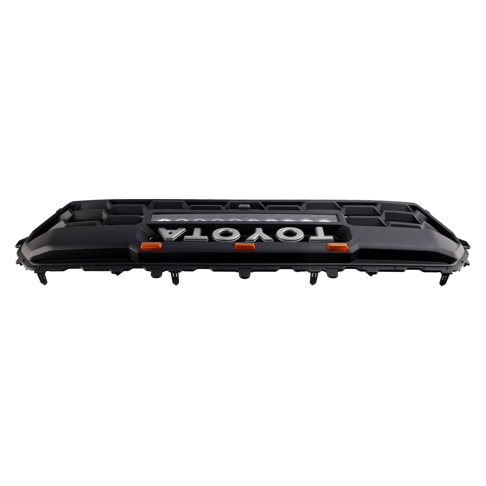 2024+ Toyota Tacoma Black Front Bumper Grille Grill With Led & Light Bar