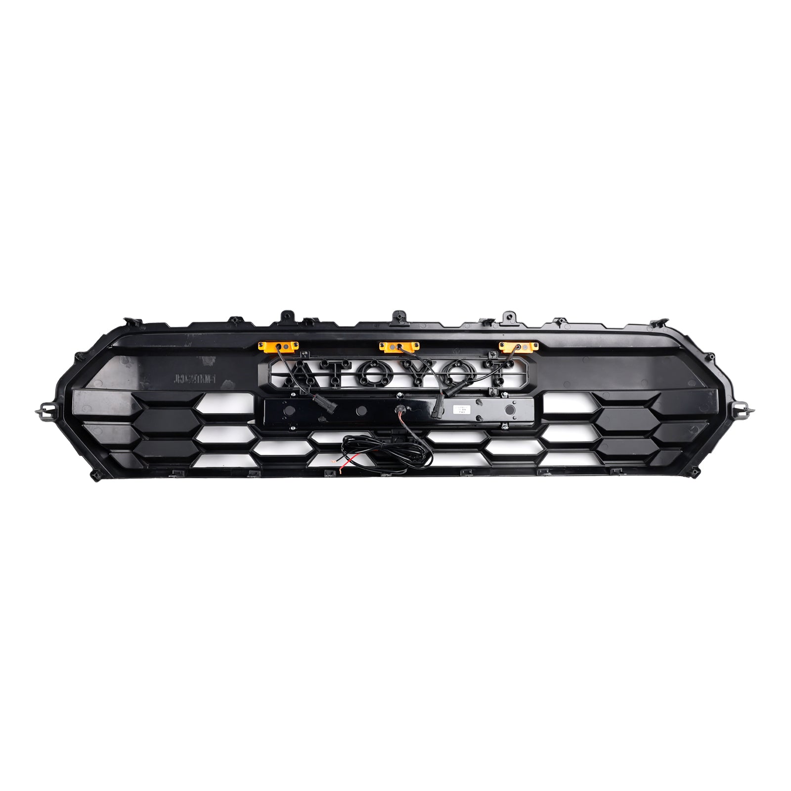 2024+ Toyota Tacoma Black Front Bumper Grille Grill With Led & Light Bar