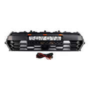 2024+ Toyota Tacoma Black Front Bumper Grille Grill With Led & Light Bar