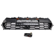2024+ Toyota Tacoma Black Front Bumper Grill Grille With Led & Light Bar