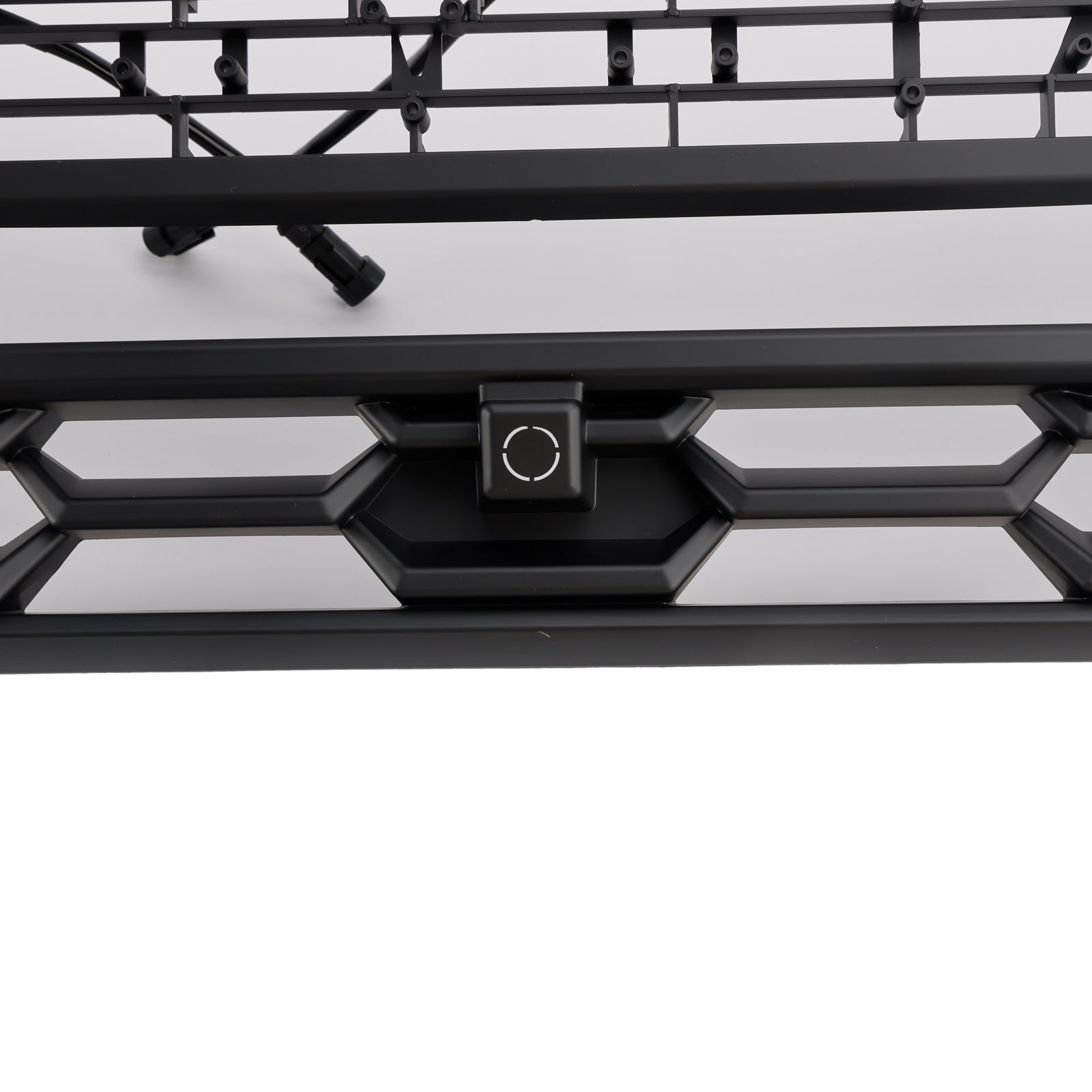2024+ Toyota Tacoma With Led & Light Bar Black Front Bumper Grill Grille