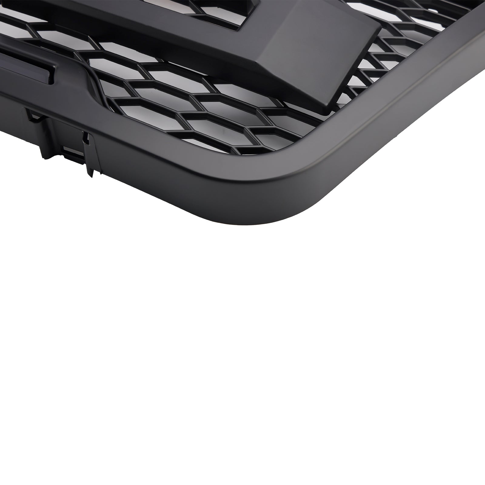 2003-2007 Ford E150 E250 E350 With Led Black Front Bumper Grill Grille