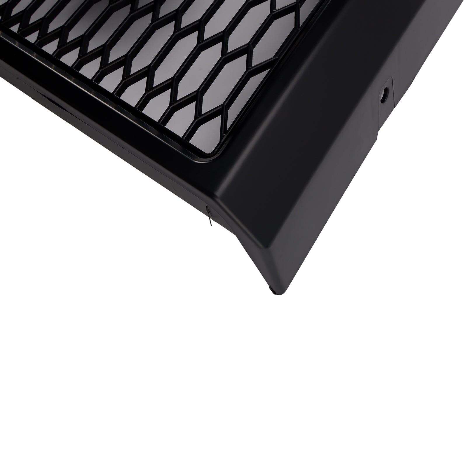 1992-1996 Ford F150 W/ Led Matte Black Front Honeycomb Bumper Grille Grill