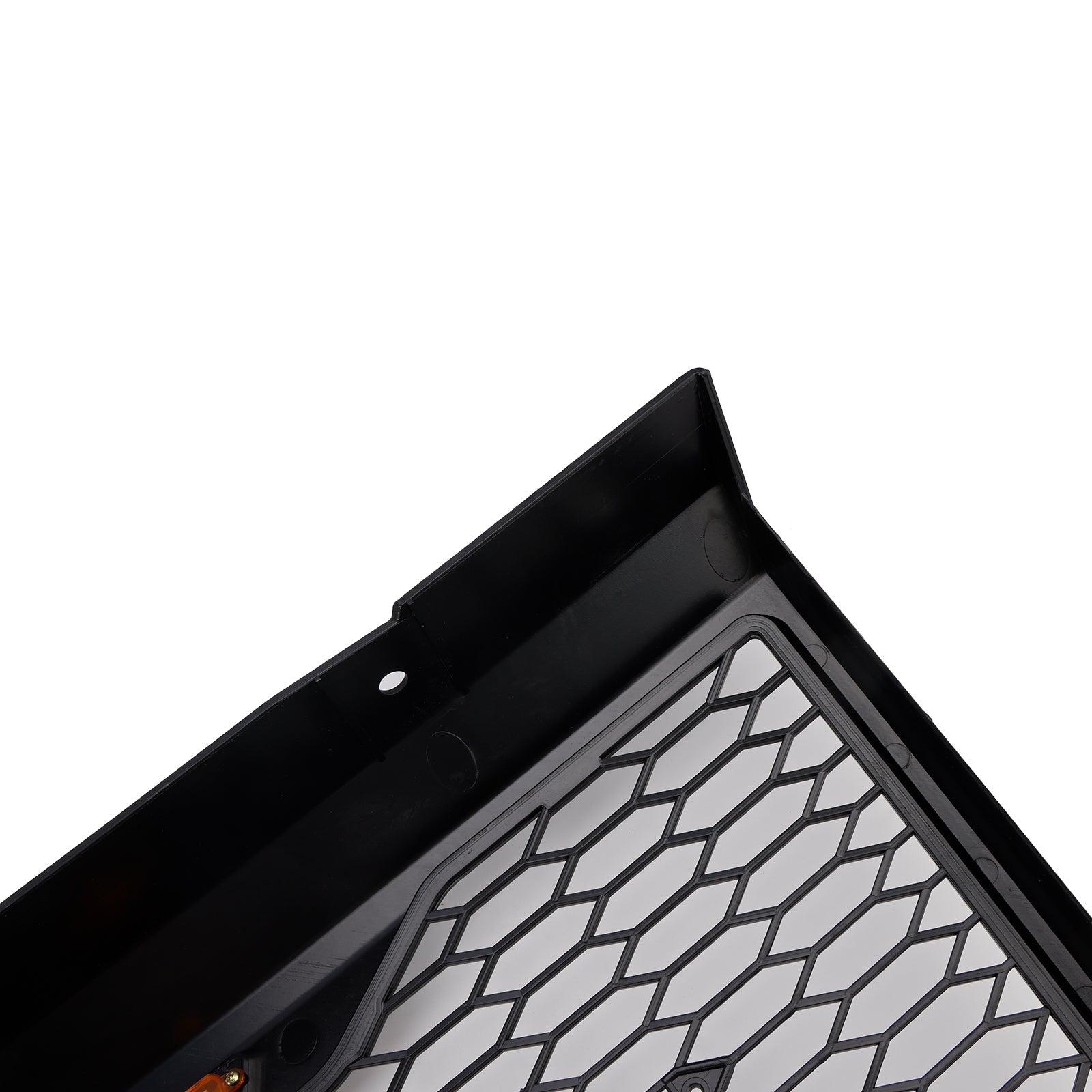 1992-1996 Ford F150 W/ Led Matte Black Front Honeycomb Bumper Grille Grill