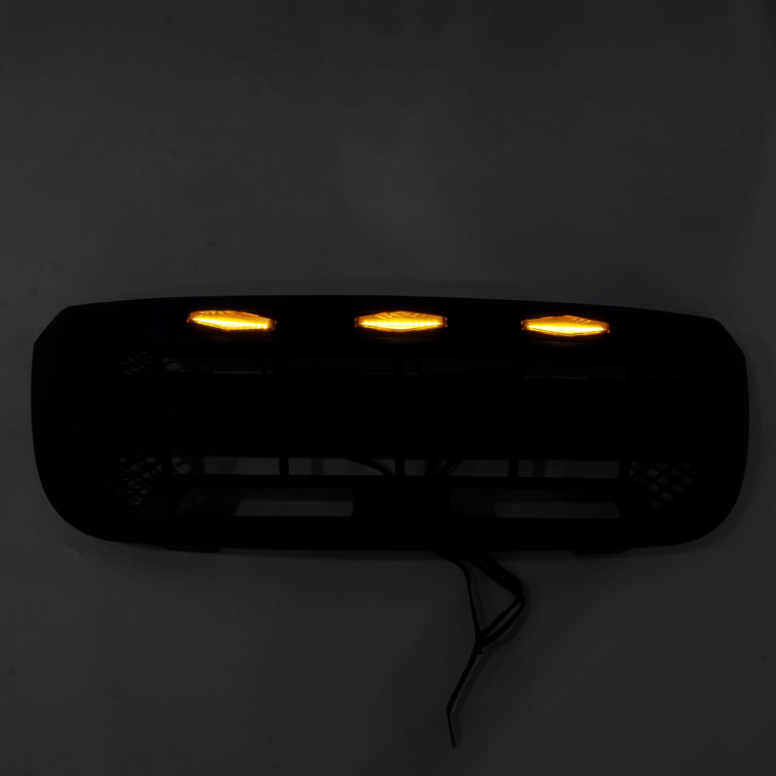 2004-2011 Ford Ranger With LED Light Matt Black Front Bumper Grill Grille