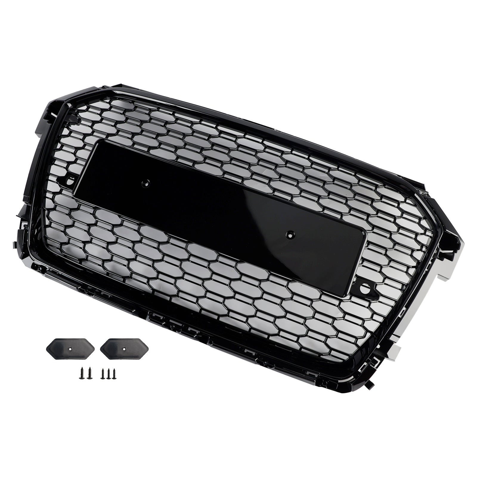 2016 2017 2018 2019 Audi A1 S1 8X Facelift RS Style Honeycomb Bumper Grille Black