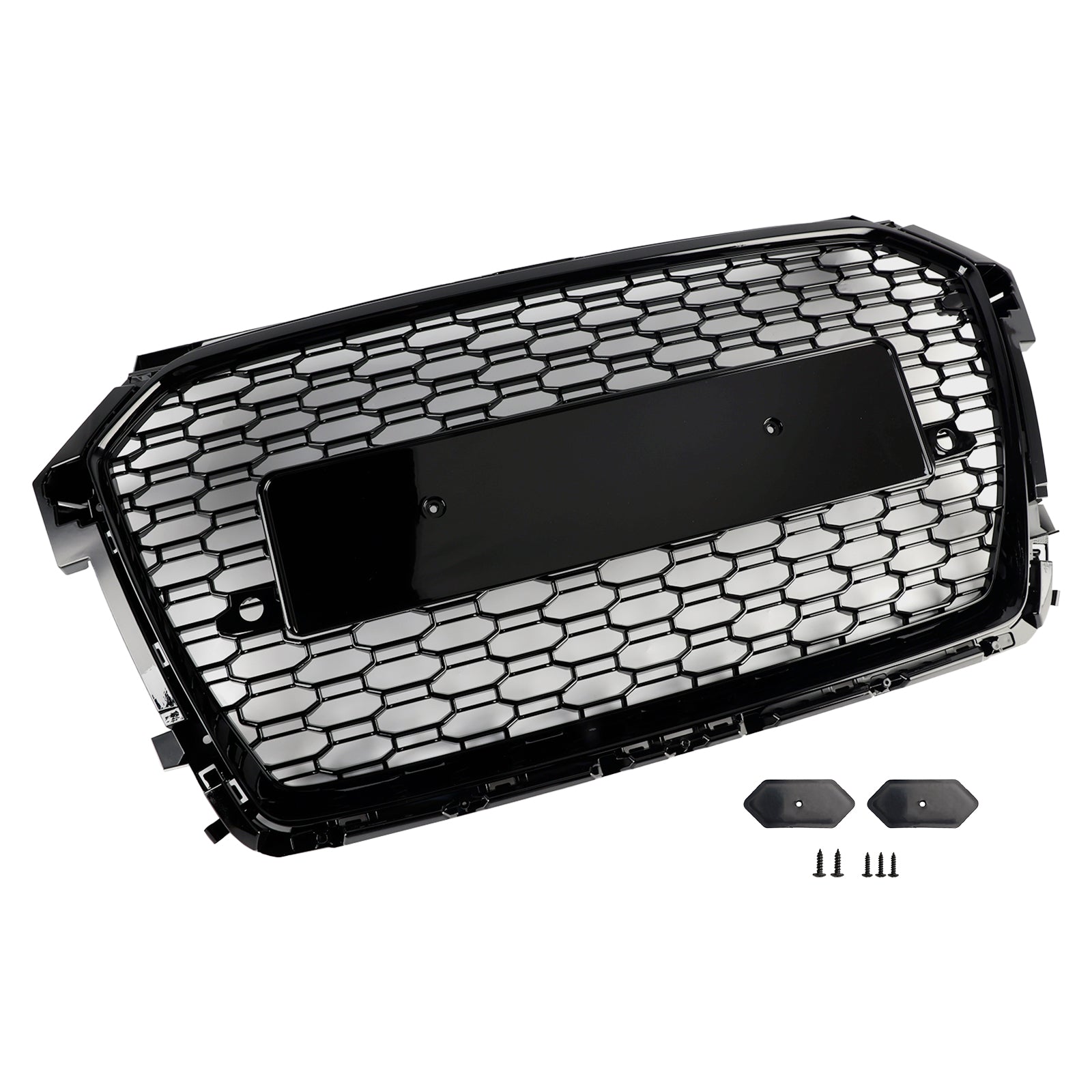 2016 2017 2018 2019 Audi A1 S1 8X Facelift RS Style Honeycomb Bumper Grille Black
