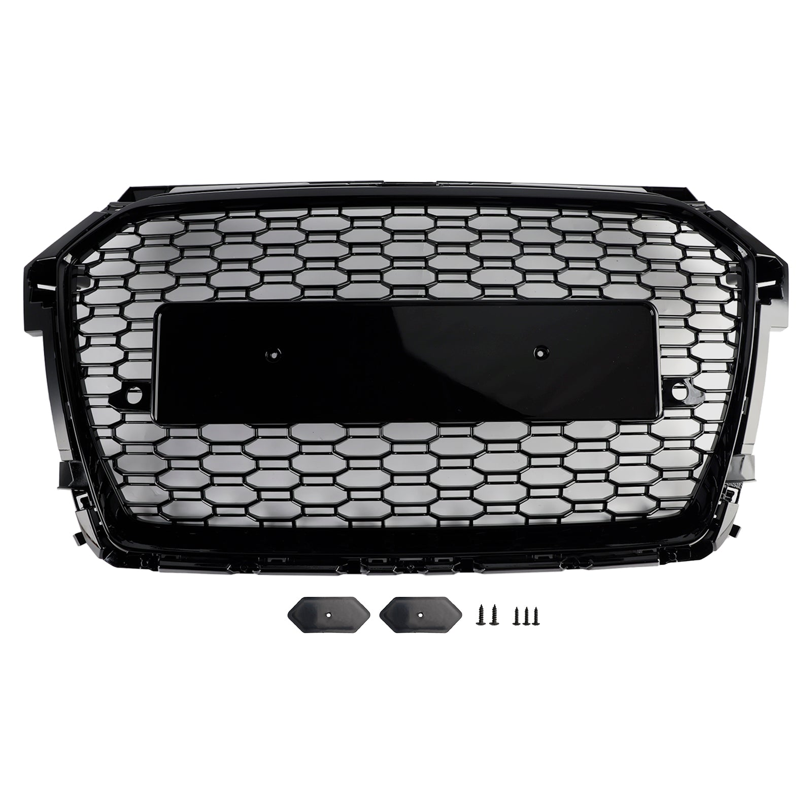 2016-2019 Audi A1 S1 8X Facelift RS Style Honeycomb Bumper Grille Black