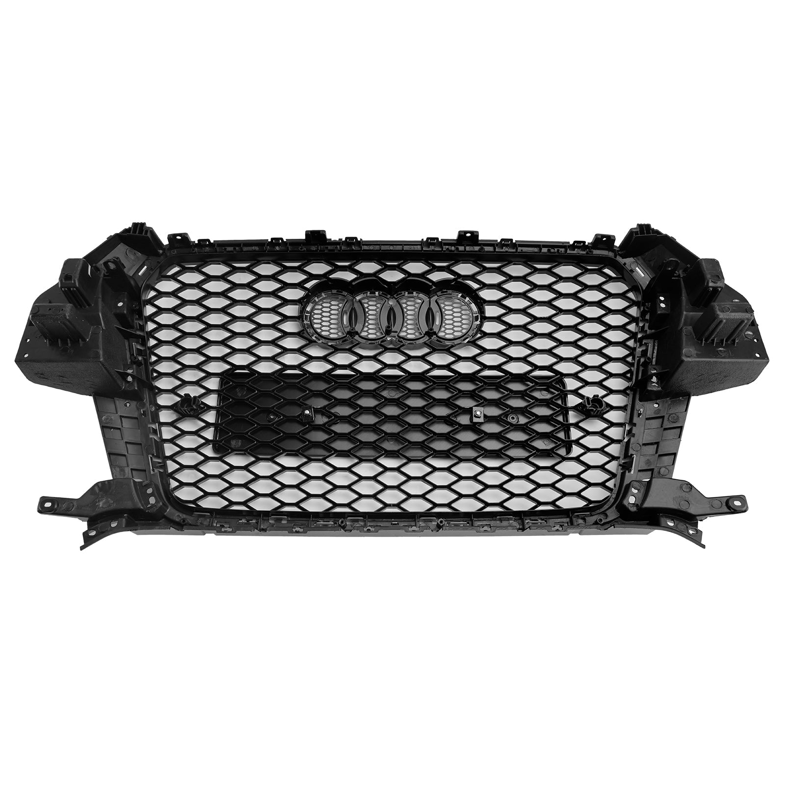2011-2015 Audi Q3 RSQ3 Style Gloss Black Front Honeycomb Mesh Grille