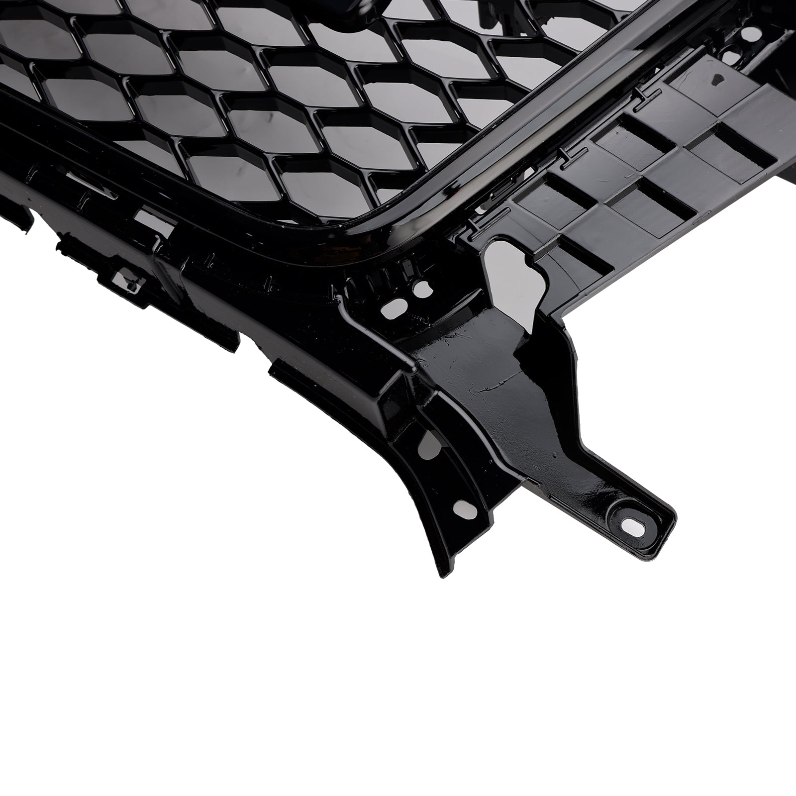 2011-2015 Audi Q3 RSQ3 Style Gloss Black Front Honeycomb Mesh Grille